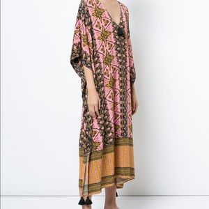FIGUE ELIZA BATIK SILK KAFTAN